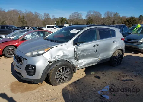 2018 Kia Sportage Ex из США, поврежденный, VIN KNDPN3AC1J7448377